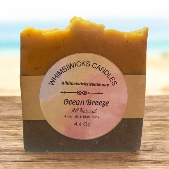 Hand Crafted Buttermilk & Shea Butter 4.4 oz Soap - Picture 2 of 3